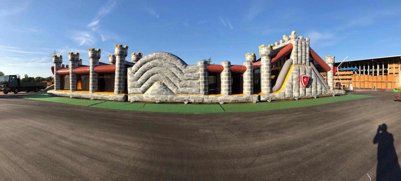 Hüpfburg mieten & vermieten - Hüpfburg ~ RITTERHINDERNISPARCOUR ~ Multiplay in Rheinmünster