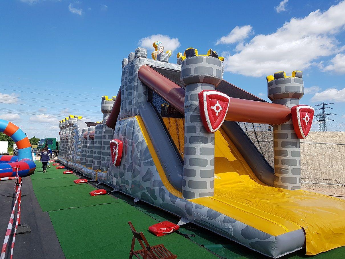 Hüpfburg mieten & vermieten - Hüpfburg ~ RITTERHINDERNISPARCOUR ~ Multiplay in Rheinmünster