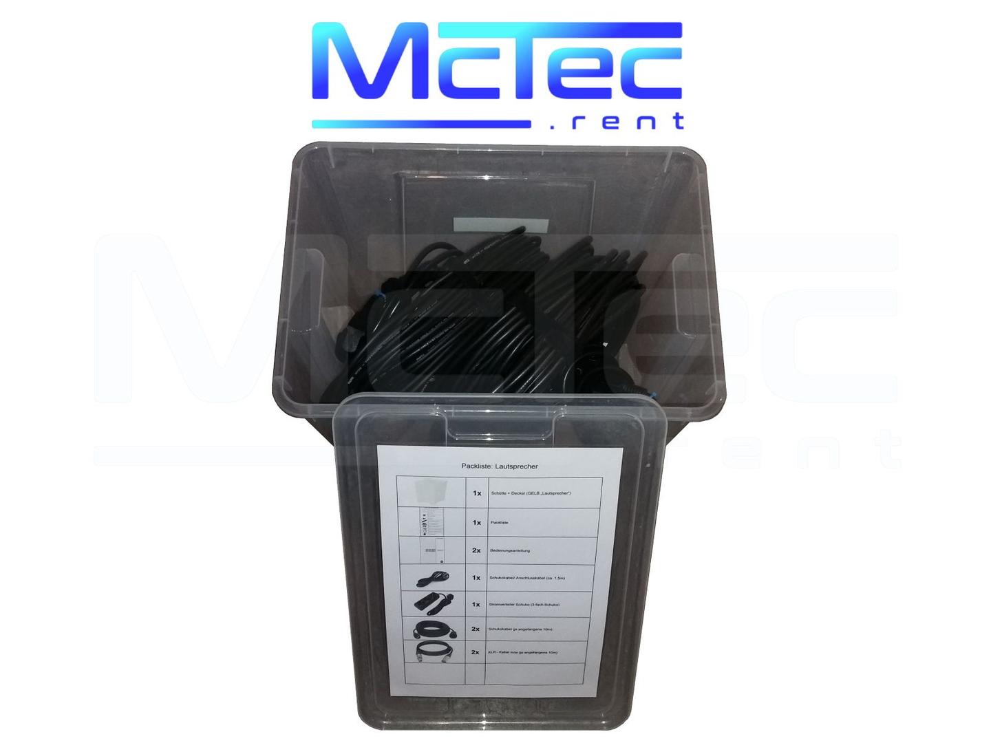 Musikanlage mieten & vermieten - Bis ca. 50 Gäste Lautsprecher Musikanlage Beschallungsanlage Partyanlage Boxen Mischpult in Lübeck