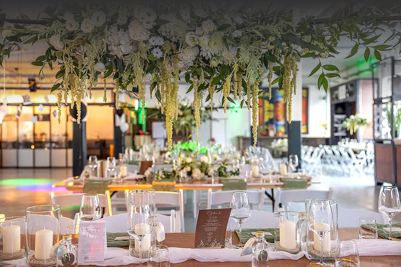 Hochzeitslocation mieten & vermieten - Eventmanufaktur Glashütte Bramsche - Deine Eventlocation einzigartig und mit Stil in Bramsche