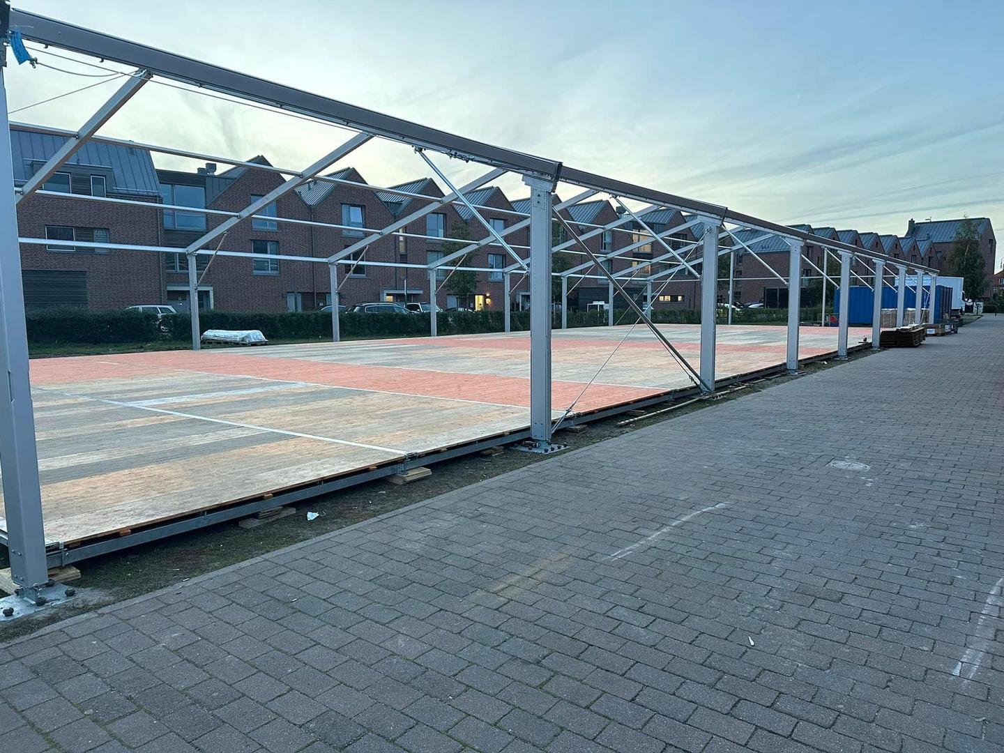 Festzelt mieten & vermieten - RÖDER Festzelt 50,00 x 15,00 Meter mit 3 Meter Seitenhöhe WINDLASTZONE 4 ZELT in Wismar
