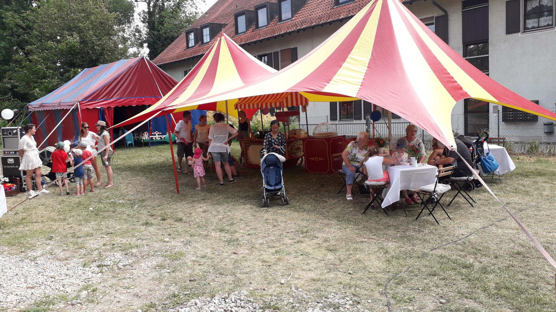 Zirkuszelt mieten & vermieten - Zirkuszelt Circuszelt Zelt Hochzeit Event Festzelt Partyzelt Party Feier Fest in München