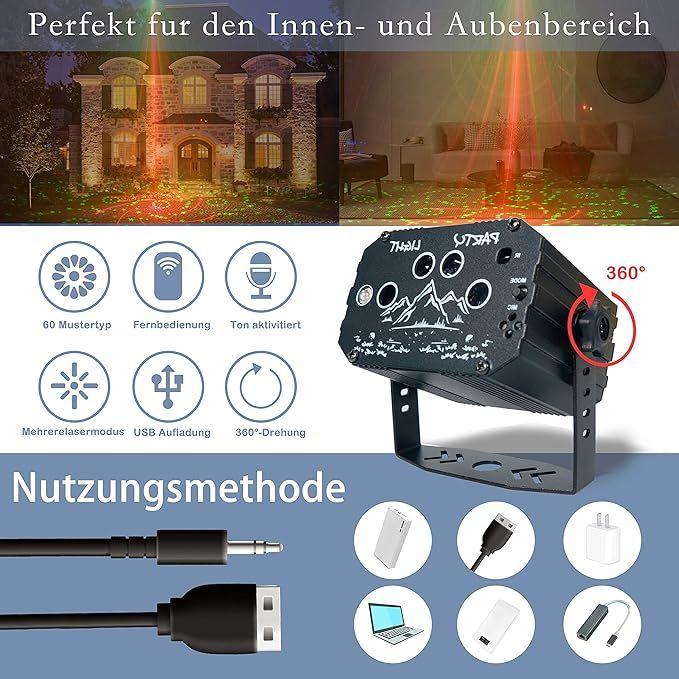 Lichttechnik mieten & vermieten - DJ Equipment Discokugel Partylicht USB Kabel Diskokugel LED Partylichter 360° Diskolicht in Elsdorf (Rheinland)