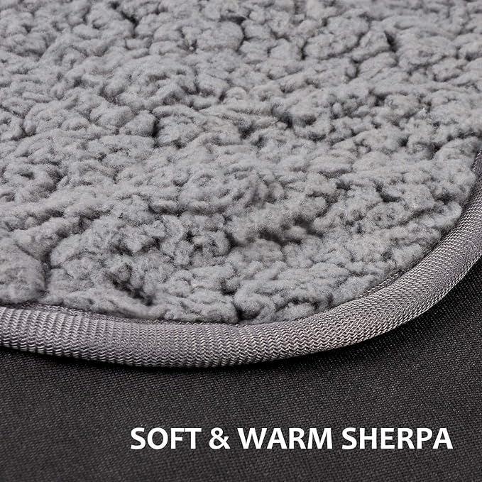 Campingzubehör mieten & vermieten - Wasserdichte Outdoor-Decke 203 x 150 cm mit Sherpa-Futter winddicht dreilagig warm bequem faltbar in Elsdorf (Rheinland)