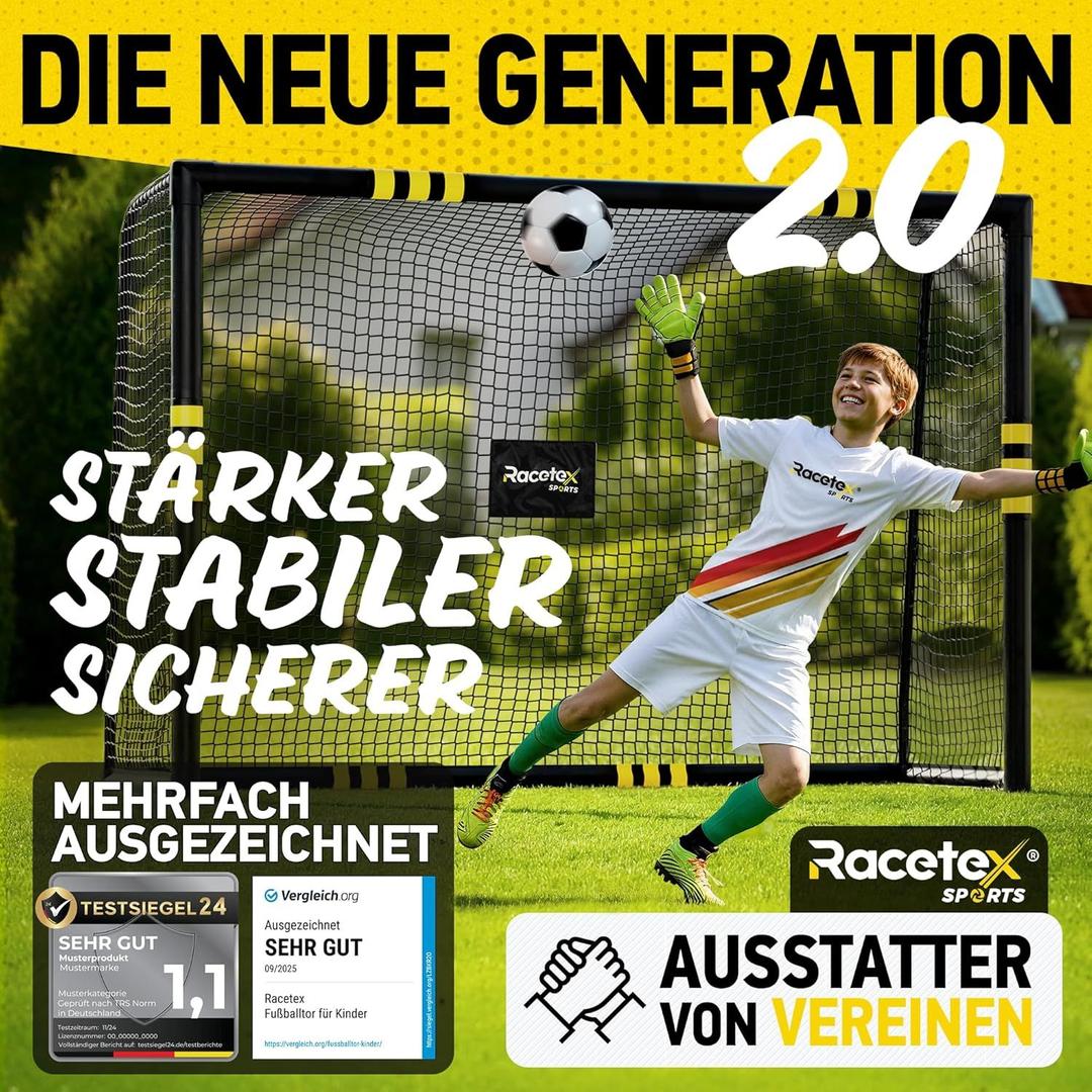 Torwand mieten & vermieten - Fussball Tor für Garten Kinder und Erwachsene Fußballtor Torwand 3 x 2 m in Elsdorf (Rheinland)