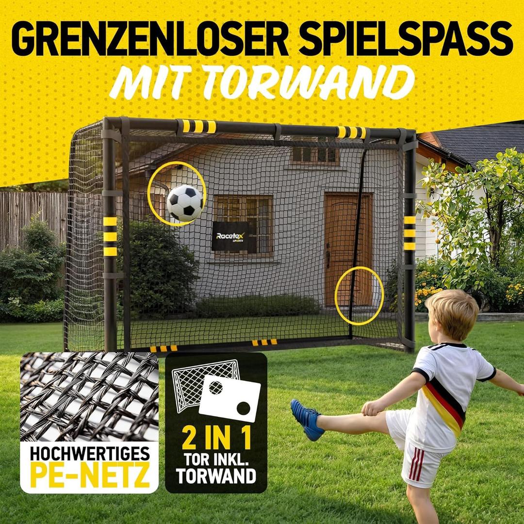 Torwand mieten & vermieten - Fussball Tor für Garten Kinder und Erwachsene Fußballtor Torwand 3 x 2 m in Elsdorf (Rheinland)