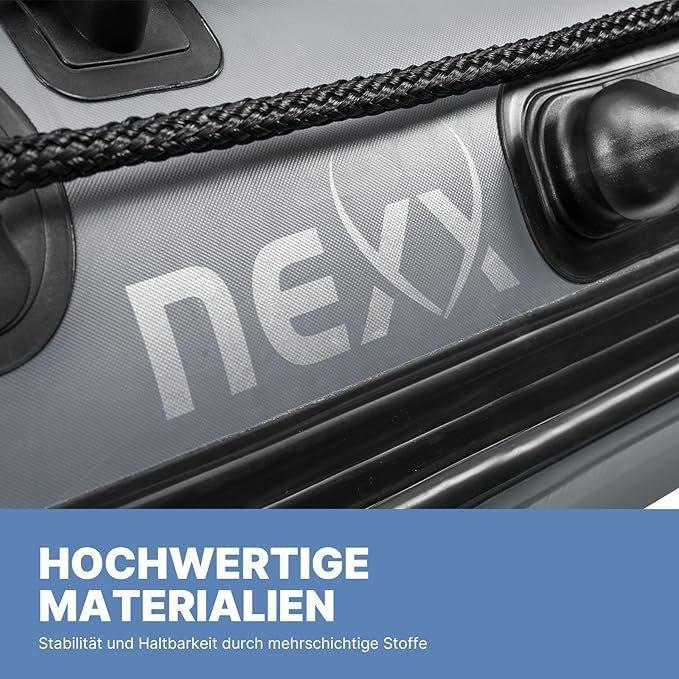 Campingzubehör mieten & vermieten - Sportboot Schlauchboot Angelboot 330 cm Luftboden Angelboot Tragetasche 2 Paddel Traglast 550 kg in Elsdorf (Rheinland)