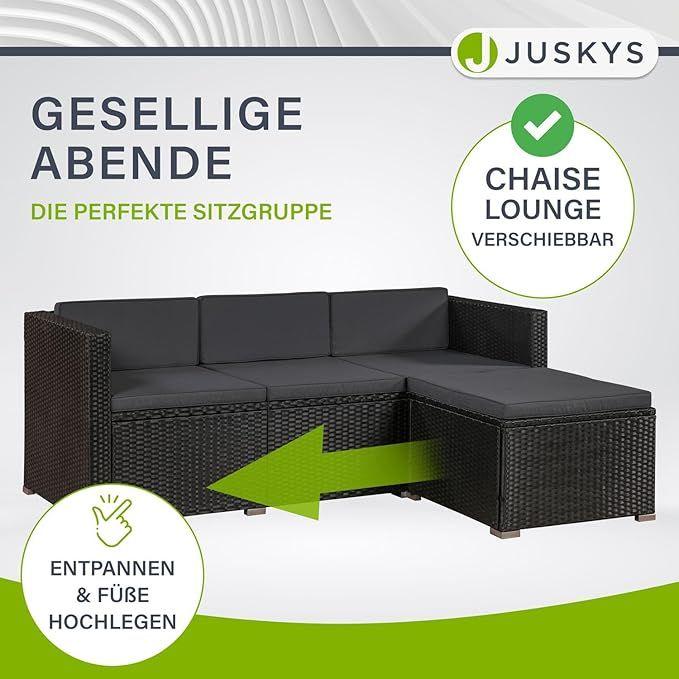 Messemöbel mieten & vermieten - Sitzgruppe Messemöbel Polyrattan Lounge Sofa für 5 Personen Komfortecke für Ihre Kunden in Elsdorf (Rheinland)
