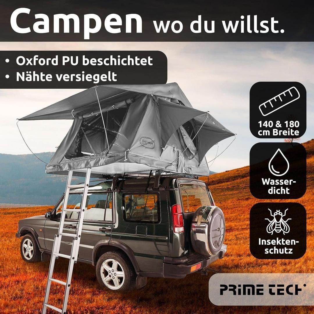 Camping Zelte mieten & vermieten - Anhängerdachzelt Autodachzelt Wasteland XXL 240 x 180 x 130 zelten wo Du willst in Elsdorf (Rheinland)