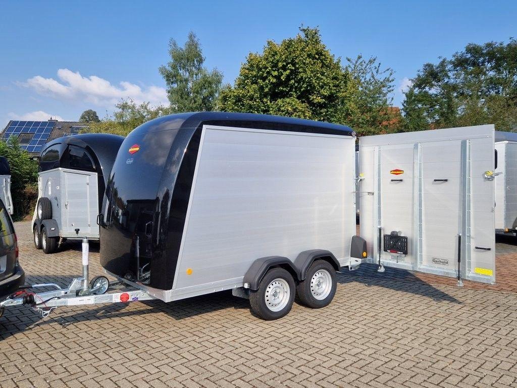 Kofferanhänger mieten & vermieten - Kofferanhänger Geschlossen Umzug Leihanhänger Motorrad 2,0t in Wolfhagen