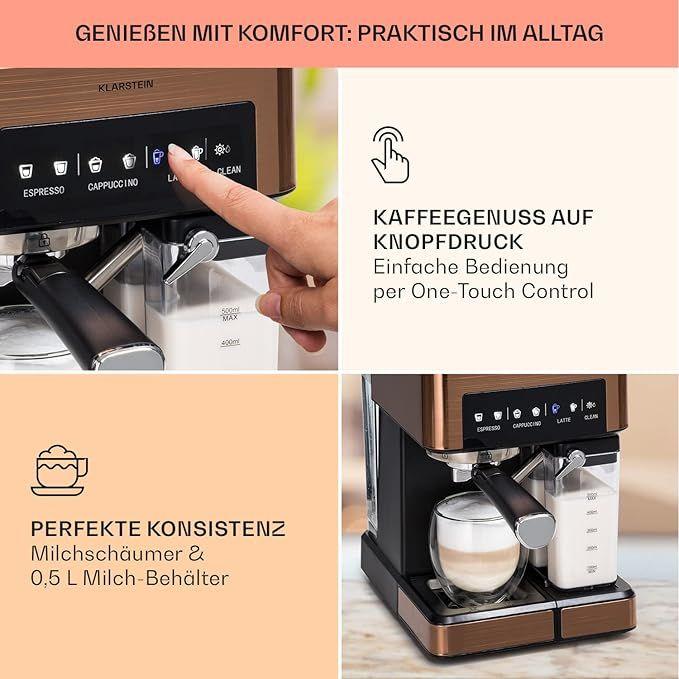 Kaffeemaschinen mieten & vermieten - Espressomaschine Mini-Espressomaschine Kaffeevollautomat mit Milchaufschäumer 1,8 l in Elsdorf (Rheinland)