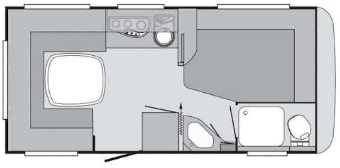 Wohnwagen mieten & vermieten - Knaus Sport 450 FU Silver Edition (4 Pers.) - sportlich modern in Oberasbach
