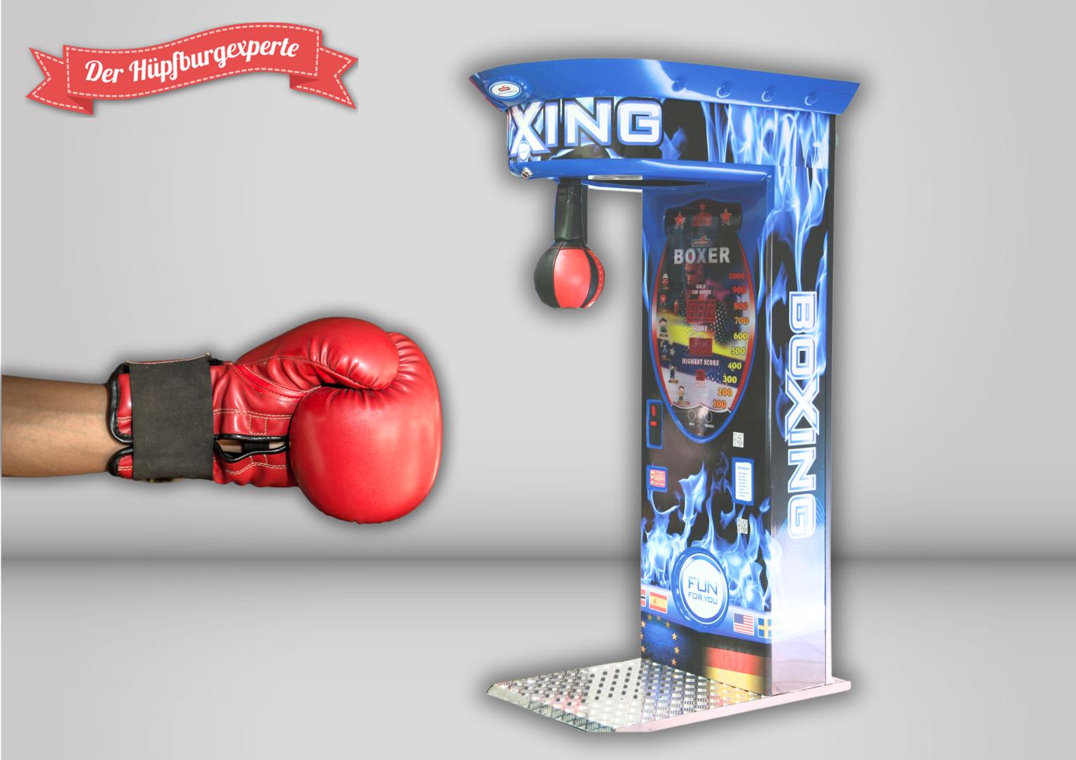 Hau den Lukas mieten & vermieten - Boxautomat - Boxspielautomat - Boxkraftmesser - Punching Machine - Schlagkraftmesser in Dresden