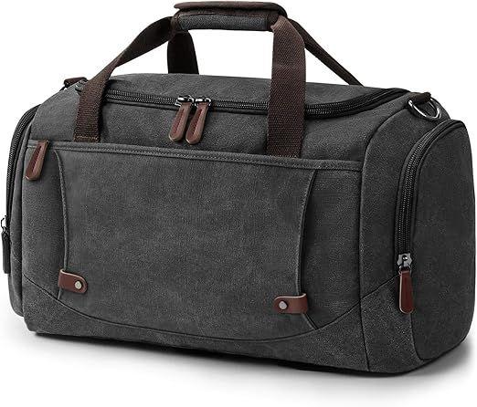 Campingzubehör mieten & vermieten - Reisetasche 38 l Vintage große Kapazität Wochenendtasche Retro-Canvas für Reisen Camping in Elsdorf (Rheinland)