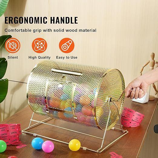 Gewinnspiele mieten & vermieten - Lottospiele GOLD Lostrommel Glücksrad Glücksspiel Losbox 5000 Lose oder 300 Tombolakugeln Loskäfig in Elsdorf (Rheinland)