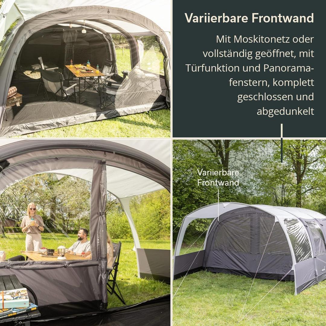 Camping Zelte mieten & vermieten - Luftzelt Aufblaszelt Zelt aufblasbar Familienzelt Campingzelt 6 Personen 8700 x 5300 x 2200 mm in Elsdorf (Rheinland)