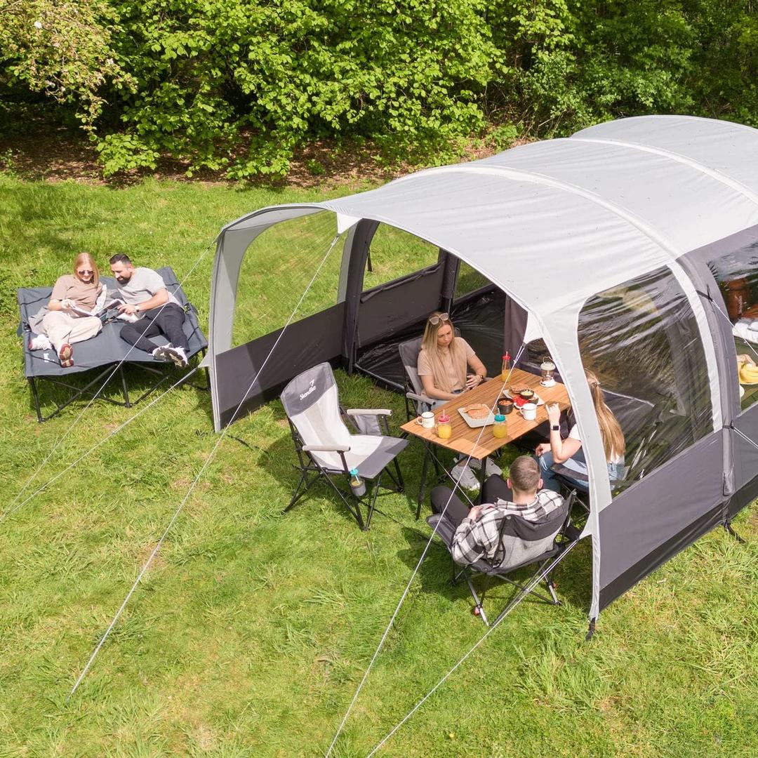 Camping Zelte mieten & vermieten - Luftzelt Aufblaszelt Zelt aufblasbar Familienzelt Campingzelt 6 Personen 8700 x 5300 x 2200 mm in Elsdorf (Rheinland)