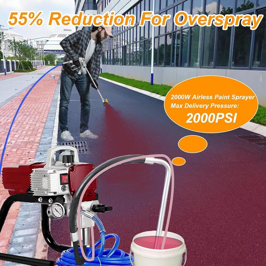 Malerzubehör mieten & vermieten - Spritzpistole Airless-Hochdrucksprühgerät Wandfarbsprühgerät Spitzgerät Sprühgerät 2300 W 2,3 l/min in Elsdorf (Rheinland)