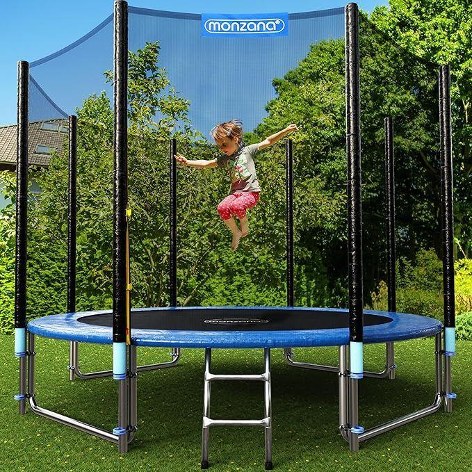 Trampoline mieten & vermieten - Trampolin Kindertrampolin Gartentrampolin Ø 305 cm TÜV SÜD GS zertifiziert Komplettset in Elsdorf (Rheinland)