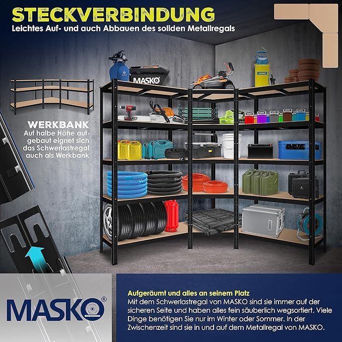 Regal mieten & vermieten - Eckregal 3er Set Regalsystem Steckregal Schwerlastregal Metall 1 x Eckregal 2 x Lagerregal 2625 kg in Elsdorf (Rheinland)