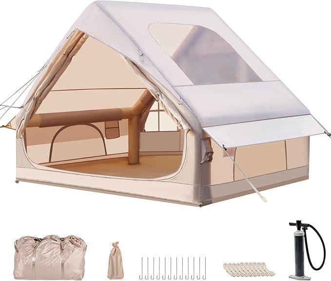 Camping Zelte mieten & vermieten - Aufblasbares Campingzelt Unterstand für 2–4 Personen 4-Jahreszeiten-Zelt 300 x 210 x 200 cm in Elsdorf (Rheinland)