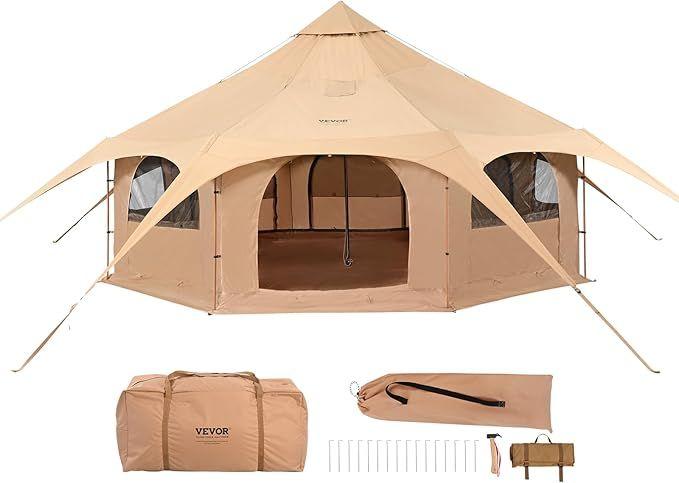 Camping Zelte mieten & vermieten - Canvas-Zelt Glockenzelt Jurtenzelt 5 x 5 x 2,8 m bis zu 10 Personen in Elsdorf (Rheinland)