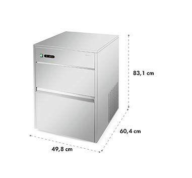 Eiswürfelmaschine mieten & vermieten - Professioneller Eiswürfelbereiter 50 kg Eiswürfelmaschine 10 kg Vorratsfach LED in Elsdorf (Rheinland)