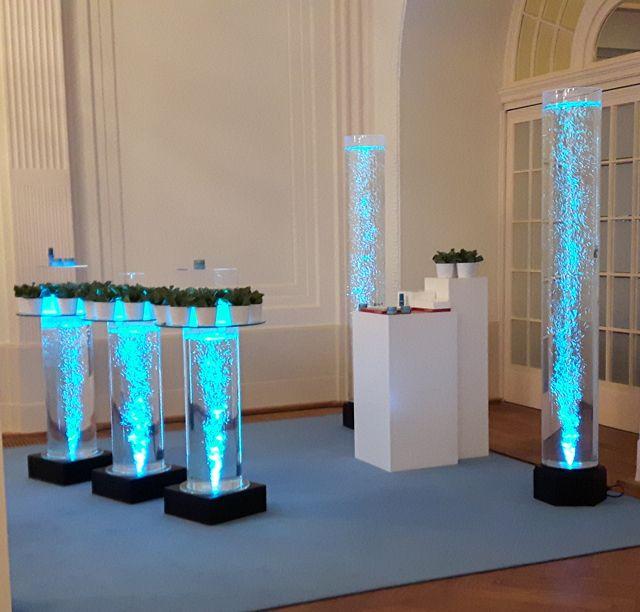 Leuchten & Lampen mieten & vermieten - XXL LED-Wassersäule, 20er Paket , 30cmX2m Sprudelsäule, Wassersäulen, Blubbersäulen in Krefeld