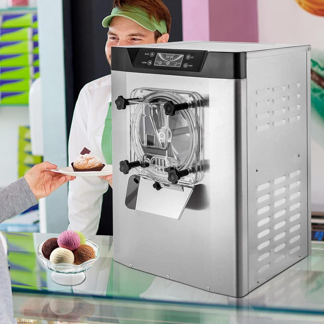Softeismaschine mieten & vermieten - Harteismaschine kommerziell Eismaschine Streicheis 16-20 L/h Eiscreme 1400 W mit intelligentem LCD in Elsdorf (Rheinland)