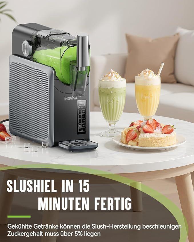 Slush Eis Maschine mieten & vermieten - Slush-Maschine 2 L Slush-Maschine für Zuhause mit Selbstreinigung 5 voreingestellte Programme in Elsdorf (Rheinland)