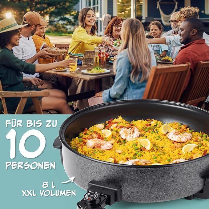 Koch- & Backgeräte mieten & vermieten - Multifunktionspfanne Tischpfanne Bratpfanne Gourmetpfanne Paellapfanne WOK-Pfanne Pizzapfanne in Elsdorf (Rheinland)