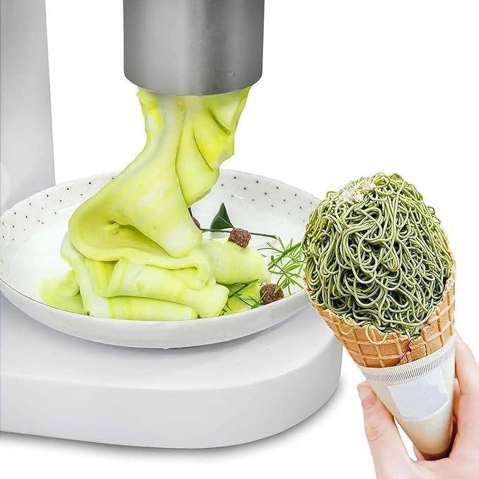 Softeismaschine mieten & vermieten - Spaghettieis Maschine Nudeleis Maschine Softeis 80 W Eismaschine für professionelles Spaghettieis in Elsdorf (Rheinland)