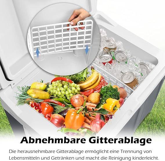 Campingzubehör mieten & vermieten - Kühlbox 48 L mit Rollen tragbarer Mini Kühlschrank 12V 220V thermoelektrische Kühlbox mit Kühl- und in Elsdorf (Rheinland)