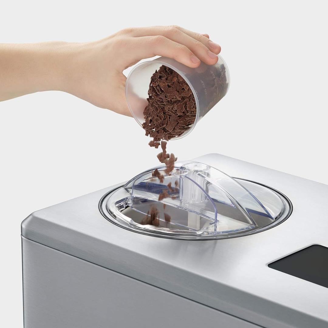 Softeismaschine mieten & vermieten - Creammaker Eismaschine Cream Maker 2 l mit Joghurtfunktion Edelstahl 180 Watt mit 2 x 2 L Behälter in Elsdorf (Rheinland)