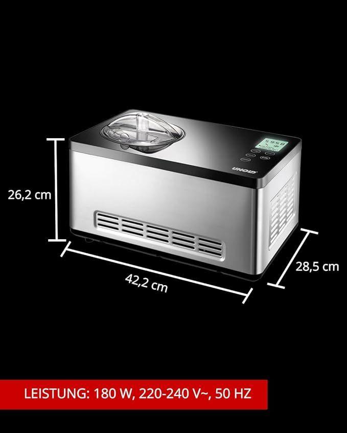 Softeismaschine mieten & vermieten - Private Eismaschine 2 L Softeis Streicheis Eisbällchen mit digitalem Timer in Elsdorf (Rheinland)