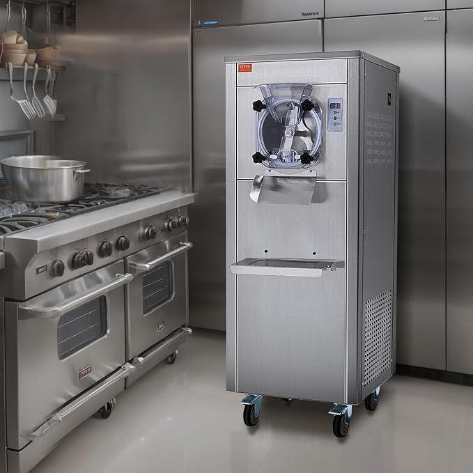 Softeismaschine mieten & vermieten - Gewerbliche Eismaschine Eisbereiter 18 l/h Harteismaschine mit Rädern 6 l Edelstahlzylinder LED in Elsdorf (Rheinland)