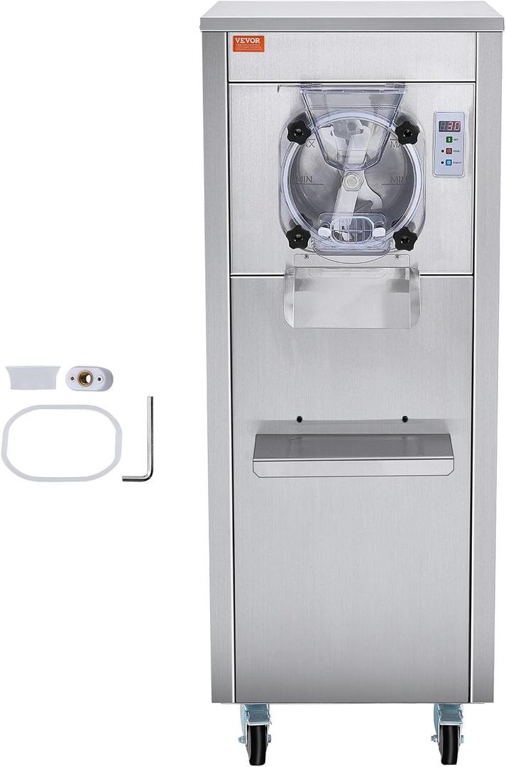 Softeismaschine mieten & vermieten - Gewerbliche Eismaschine Eisbereiter 18 l/h Harteismaschine mit Rädern 6 l Edelstahlzylinder LED in Elsdorf (Rheinland)
