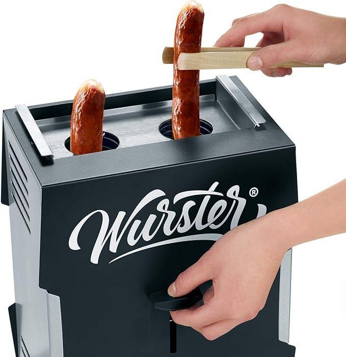 Grill & Ofen mieten & vermieten - Wurstbräter Wurstgrill Wurstmaschine Wurstmaker schwarz abnehmbare Wurstablage [Energieklasse B] in Elsdorf (Rheinland)