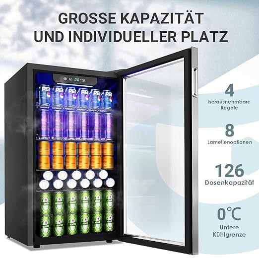 Kühlschrank mieten & vermieten - Getränkeschrank Getränkekühlschrank Mini-Kühlschrank Kühlschrank Getränkekühler Minikühlschrank 90L in Elsdorf (Rheinland)