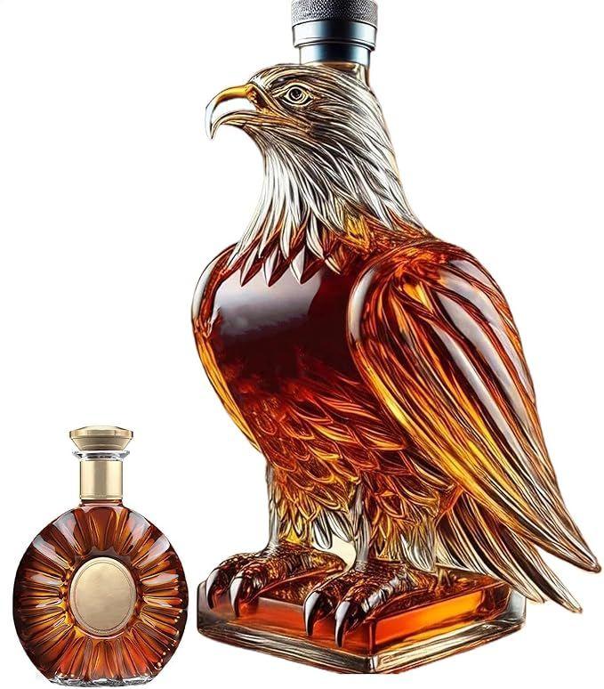 Tischdekoration mieten & vermieten - Whiskyflasche Adler Eagle Whisky-Dekanter Tischdekor Dekoration Whisky Eagle Glas-Dekanter in Elsdorf (Rheinland)