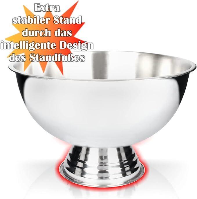 Cocktailbar mieten & vermieten - Sektschale Champagnerkühler Früchtekühler Edelstahlschale Getränkekühler Sektkühler Weinkühler in Elsdorf (Rheinland)