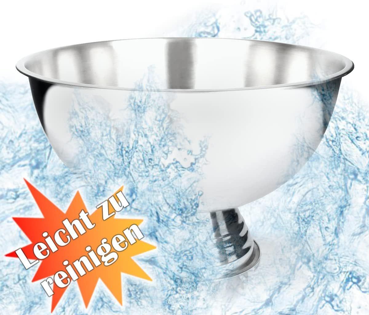 Cocktailbar mieten & vermieten - Sektschale Champagnerkühler Früchtekühler Edelstahlschale Getränkekühler Sektkühler Weinkühler in Elsdorf (Rheinland)