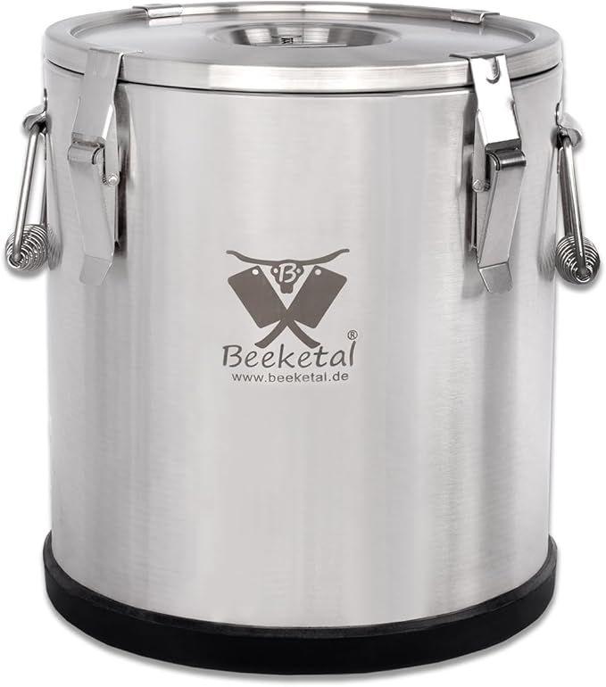 Buffetzubehör mieten & vermieten - Thermobehälter Entlüftung Edelstahl mit 21 L Gesamtvolumen doppelwandig isoliert Transportbehälter in Elsdorf (Rheinland)