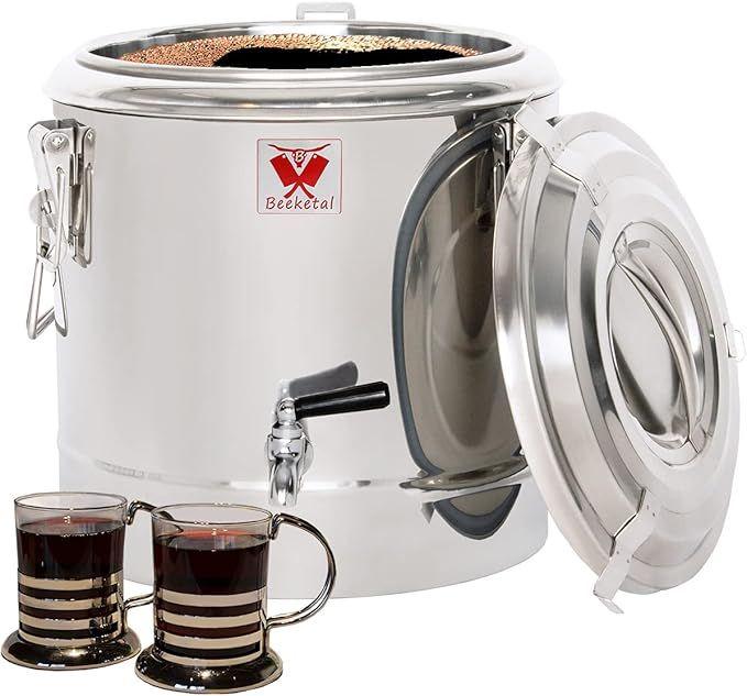Catering mieten & vermieten - Speisetransportbehälter Transport-Thermobehälter 52,5 L mit Ablasshahn Speisen Getränke Gastro in Elsdorf (Rheinland)