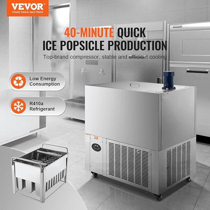 Softeismaschine mieten & vermieten - Eis am Stil kommerzielle Eismaschine 4-Formen-Set 4320 Eis am Stiel/Tag Edelstahl gewerblich in Elsdorf (Rheinland)