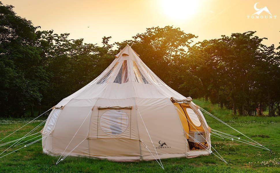 Camping Zelte mieten & vermieten - Tipizelt Jurtenzelt Familienzelt Zwiebelzelt Canvas-Zelt 8-Personen 5x3,15m Segeltuch Pyramidenzelt in Elsdorf (Rheinland)
