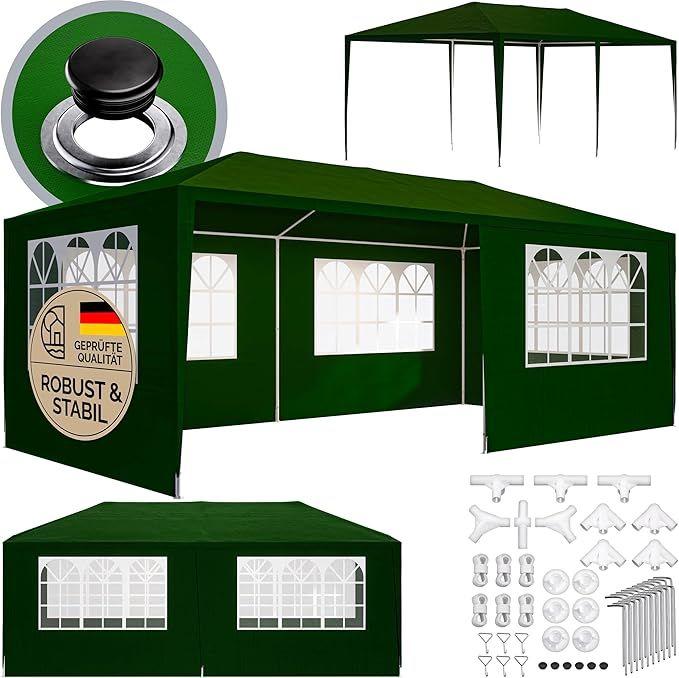 Festzelt mieten & vermieten - Festzelt 3 x 6 Festivalzelt Partyzelt Gartenzelt Pavillon UV-Schutz 18 m² Dachösen Fenster in Elsdorf (Rheinland)