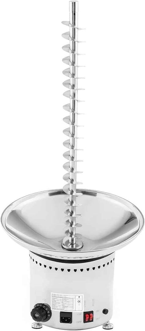 Schokobrunnen mieten & vermieten - Schokobrunnen 6 kg Schokoladenbrunnen Schokofontäne Schokolade 250 Watt 5 Etagen 30 - 110°C in Elsdorf (Rheinland)