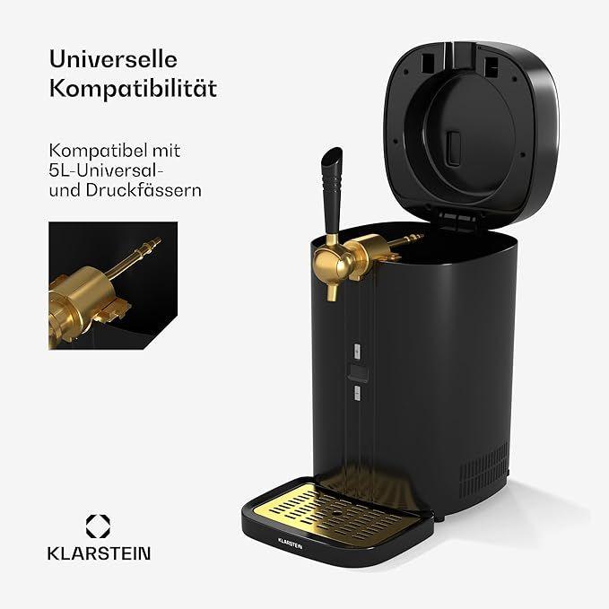 Zapfanlage mieten & vermieten - Bierzapfanlage 5L Zapfanlage CO₂-Drucksystem thermoelektrisches Kühlsystem Temperaturregelung in Elsdorf (Rheinland)