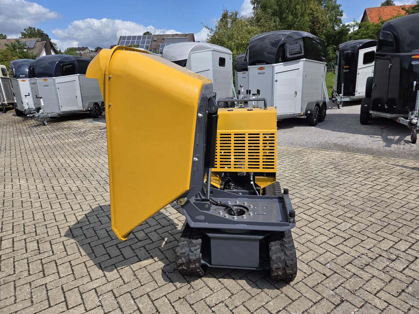 Raupe mieten & vermieten - Muldendumper 1,2t Nutzlast Schwenkbar Kettendumper in Wolfhagen